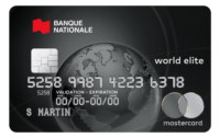 Carte Bnc World Elite Mastercard